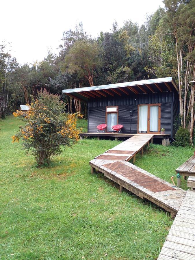 Eco Cabanas Wanderlust Puerto Puyuguapi Exteriör bild